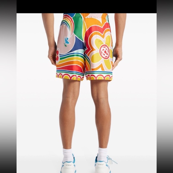 Casa Blanco Silk Shorts